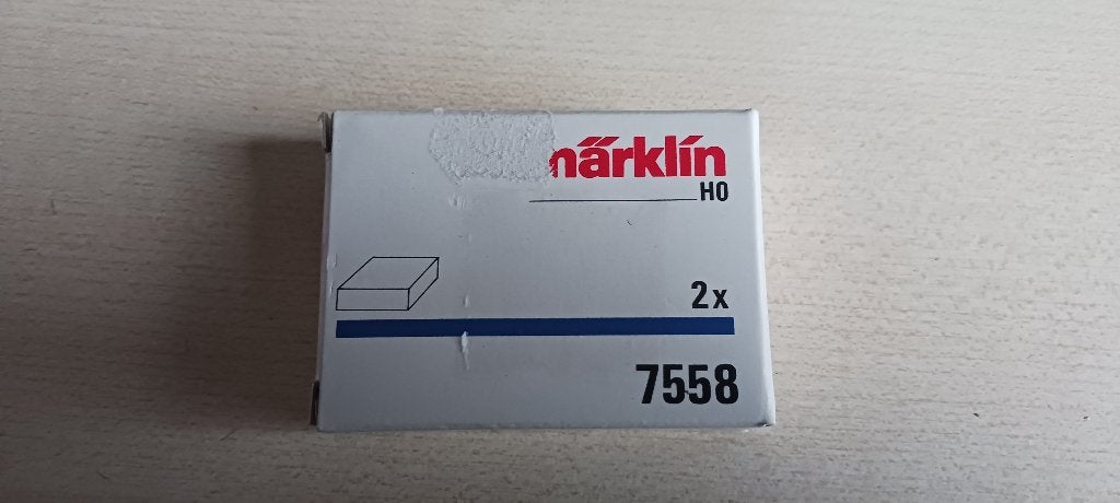 Marklin 7558: Voertuigmagneet, Wisselstroom, Overige typen, Ophalen of Verzenden, Zo goed als nieuw