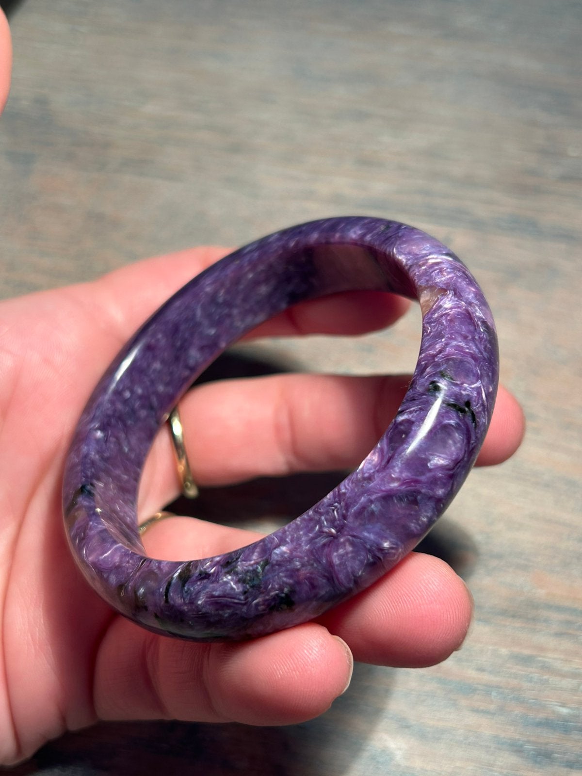 Chaoriet bangle, Ophalen of Verzenden, Zo goed als nieuw, Zilver