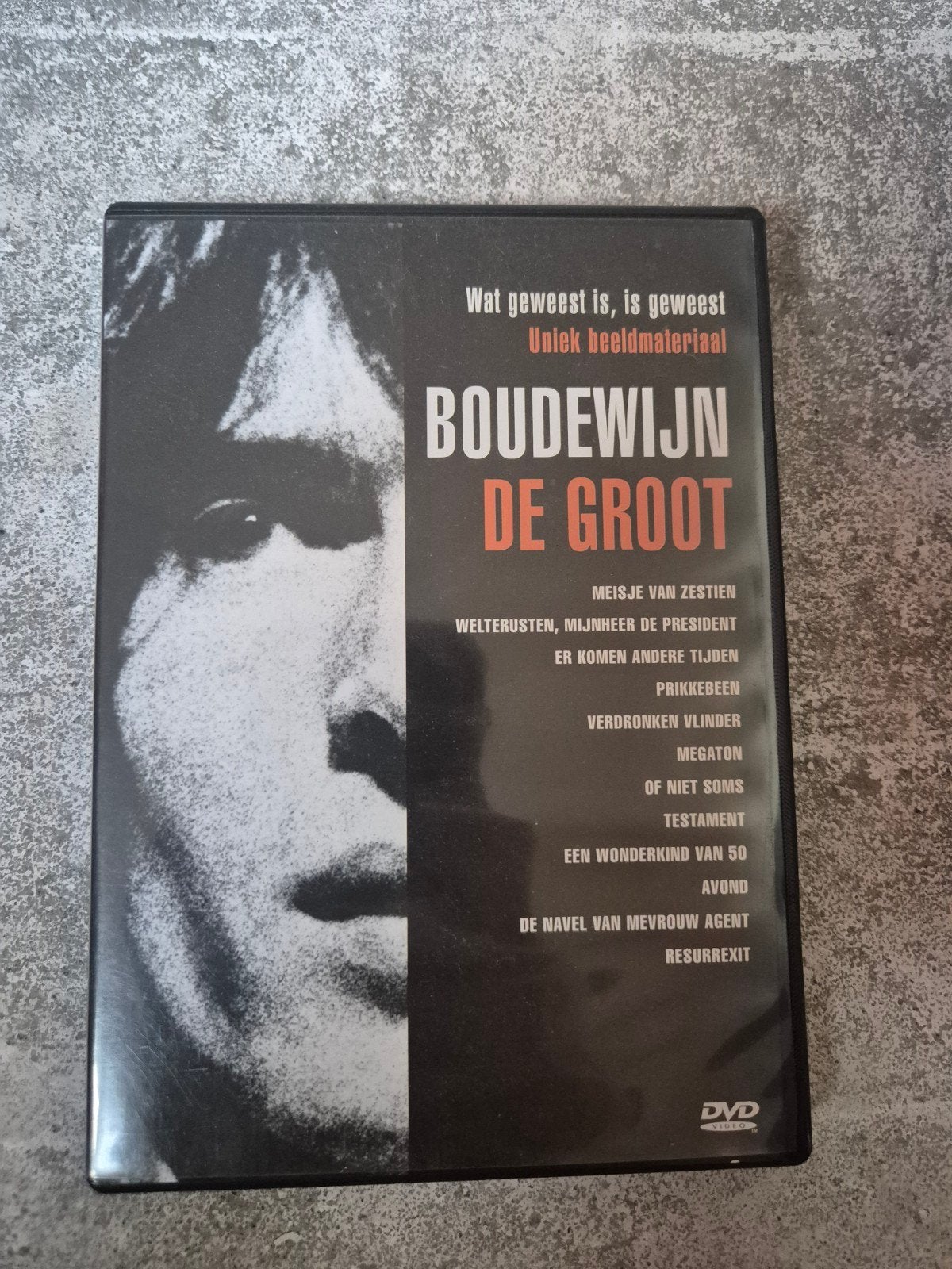 Boudewijn de Groot DVD - Wat geweest is, is geweest, Gebruikt, Alle leeftijden, Muziekvideo's, Ophalen of Verzenden