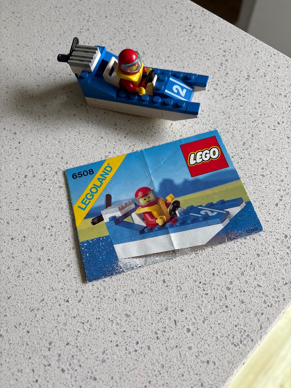 Lego Legoland 6508 Wave Racer met instructies, Gebruikt, Overige thema's, Lego, Ophalen of Verzenden