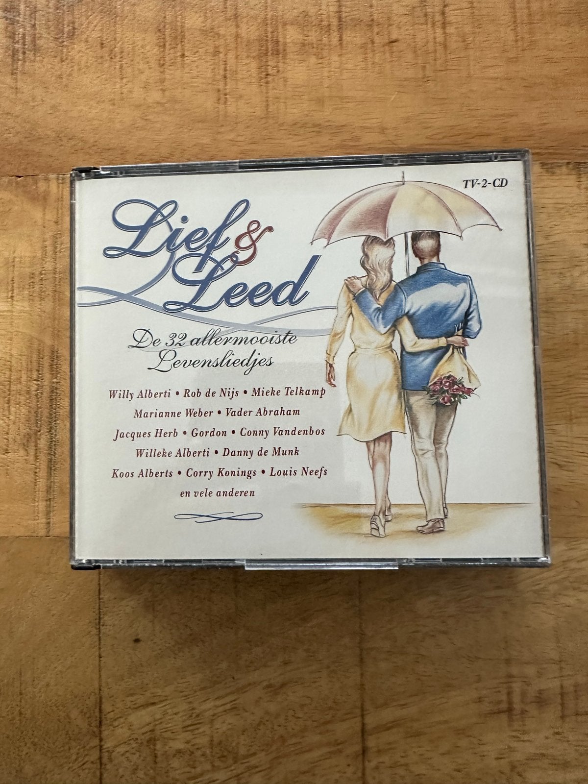 Lief & Leed: De 32 allermooiste levensliedjes (TV-2-CD), Ophalen, Gebruikt, Levenslied of Smartlap, Verzamelalbum