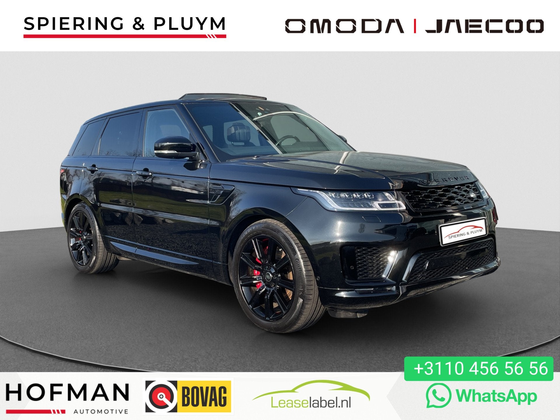 Land Rover Range Rover Sport 2.0 P400e Autobiography | Pano, Automaat, Gebruikt, Zwart, 4 cilinders