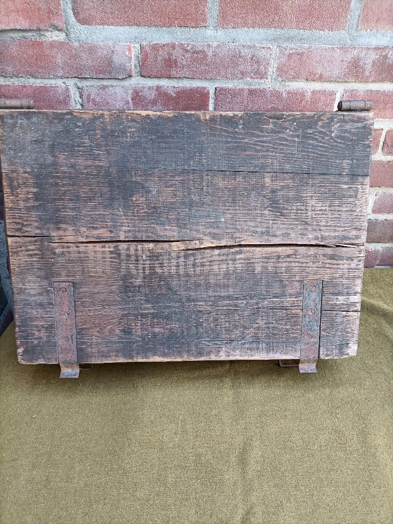 Duitse eerste Wereldoorlog kist voor Wurfgranaten, Verzenden, Landmacht, Duitsland, Kist of Geocache