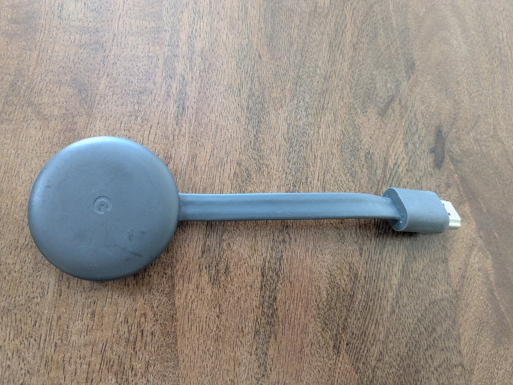 google chromecast 3rd gen (2018) - gebruikt, Ophalen of Verzenden, Gebruikt, HDMI, Zonder harde schijf