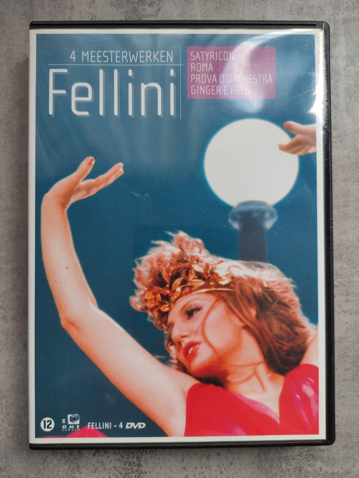 Fellini 4 meesterwerken, Cd's en Dvd's, Dvd's | Overige Dvd's, Ophalen of Verzenden, Zo goed als nieuw