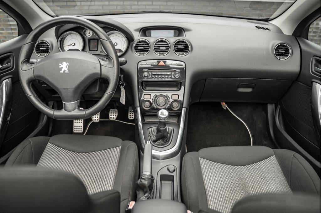 Peugeot 308 CC 1.6 VTi Sport (bj 2010), Voorwielaandrijving, Stof, Gebruikt, Zwart