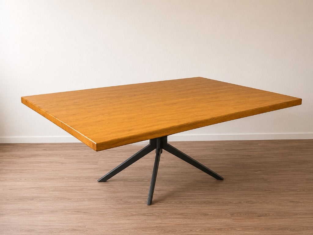 Massief eiken tafelbladen 120 x 79,5 cm – horeca kwaliteit, Huis en Inrichting, Ophalen, Gebruikt, Eikenhout, 50 tot 100 cm