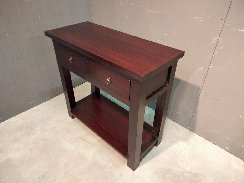 sidetable 80x35x75h, Ophalen, 50 tot 100 cm, Nieuw, Overige houtsoorten