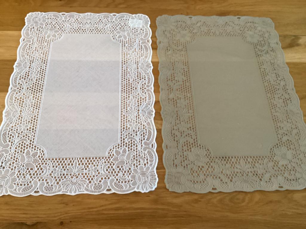 Placemats kunststof 30 x 45 cm. 9 st. buiten binnen, Ophalen of Verzenden, Nieuw, Rechthoek