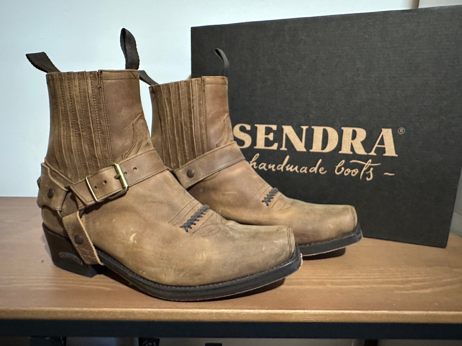 Sendra laarzen, Ophalen of Verzenden, Zo goed als nieuw, Bruin, Boots