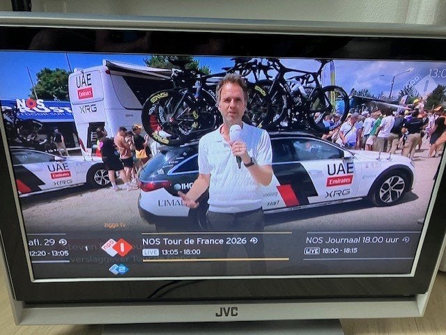 JVC LT-26A65BU LCD TV - 66 cm (26 inch) - werkend, met ASB, Audio, Tv en Foto, Televisies, Gebruikt, 50 Hz, 60 tot 80 cm, Ophalen