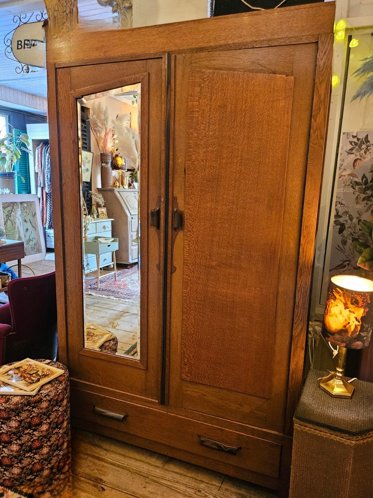 Amsterdamse art deco kast (demontabel), Ophalen of Verzenden