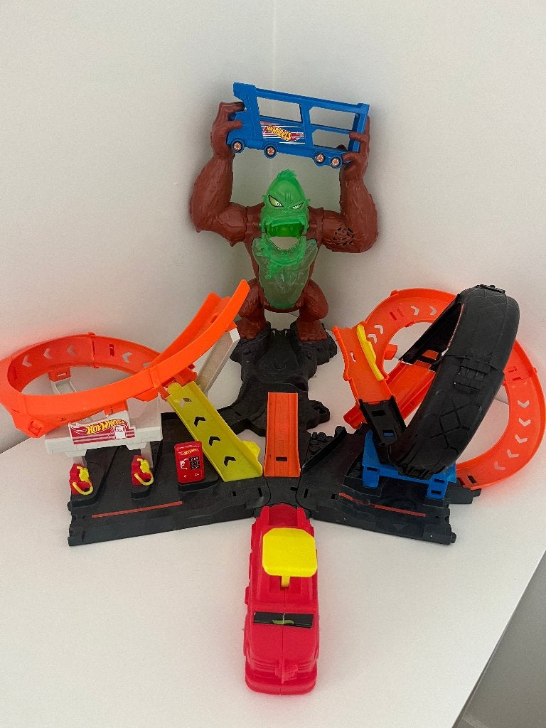 Hot Wheels City Toxic Gorilla Slam (GTT94), Ophalen, Hot Wheels, Handmatig, Racebaan