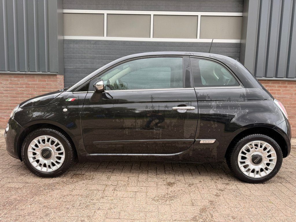Fiat 500 1.0 TwinAir Easy, Auto's, Fiat, Euro 5, Stof, Gebruikt, Zwart