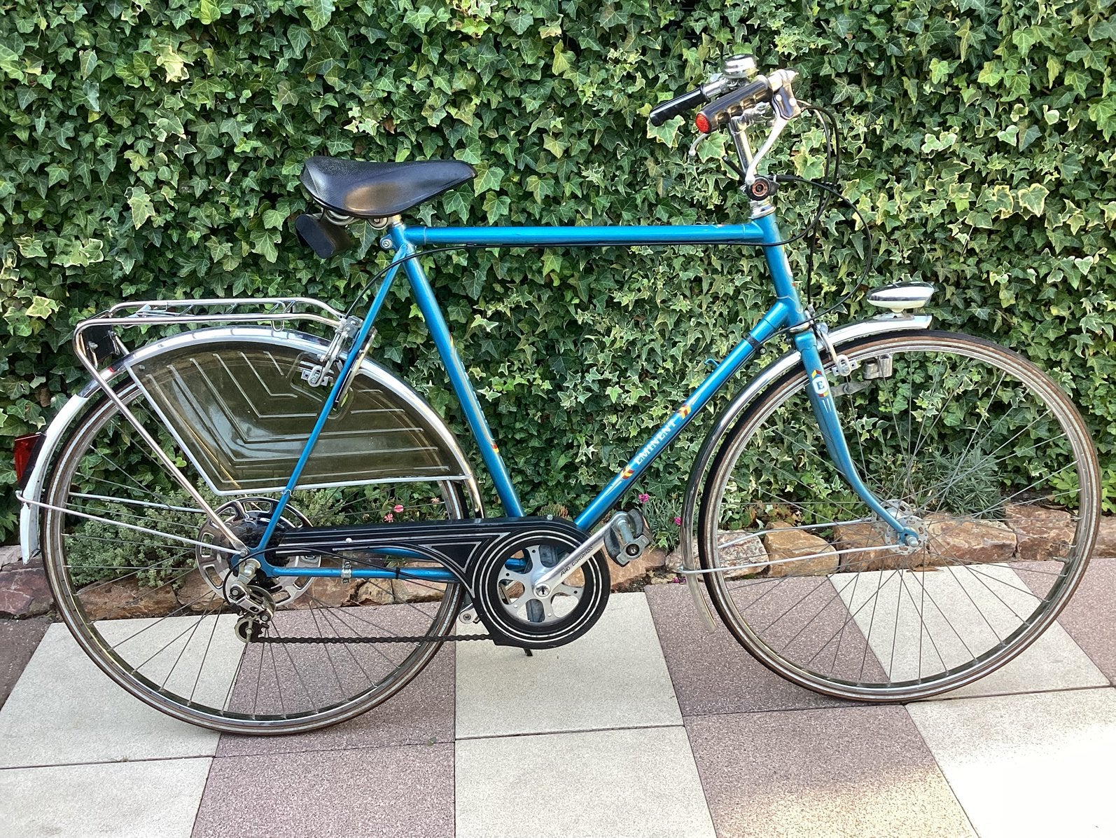 Oltimer fiets Eminent 28 inch frame sportfiets herenfiets, 59 cm of meer, Ophalen, Velgrem, Jaren '60 of nieuwer