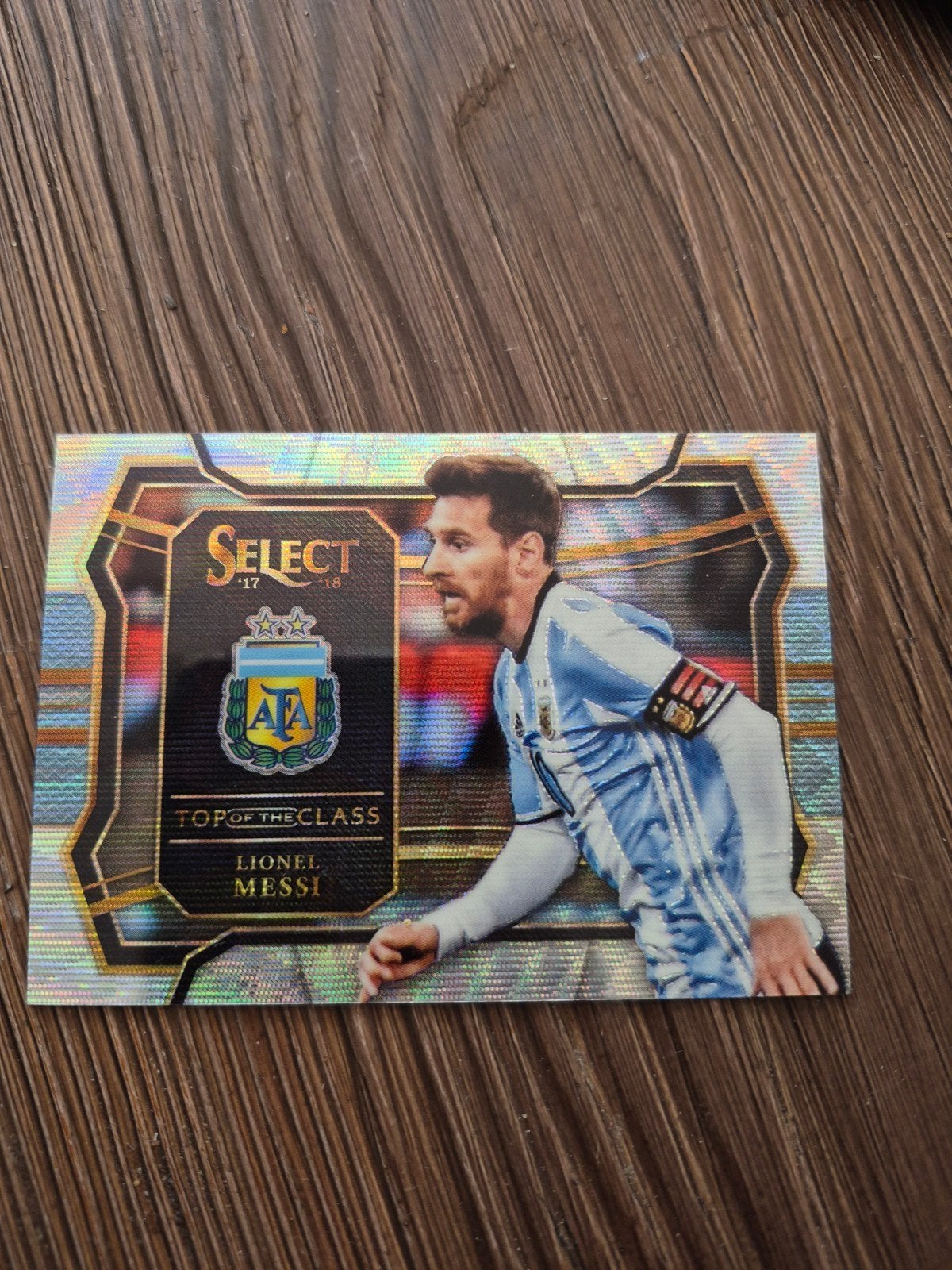 Messi 2017-18 Panini Select Trading Card, Ophalen of Verzenden, Zo goed als nieuw, Plaatje