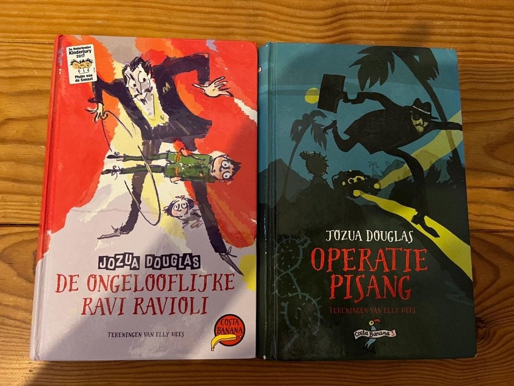 Boek Jozua Douglas Ravioli , Pisang (Utrecht stad), Ophalen, Gelezen, Nederland