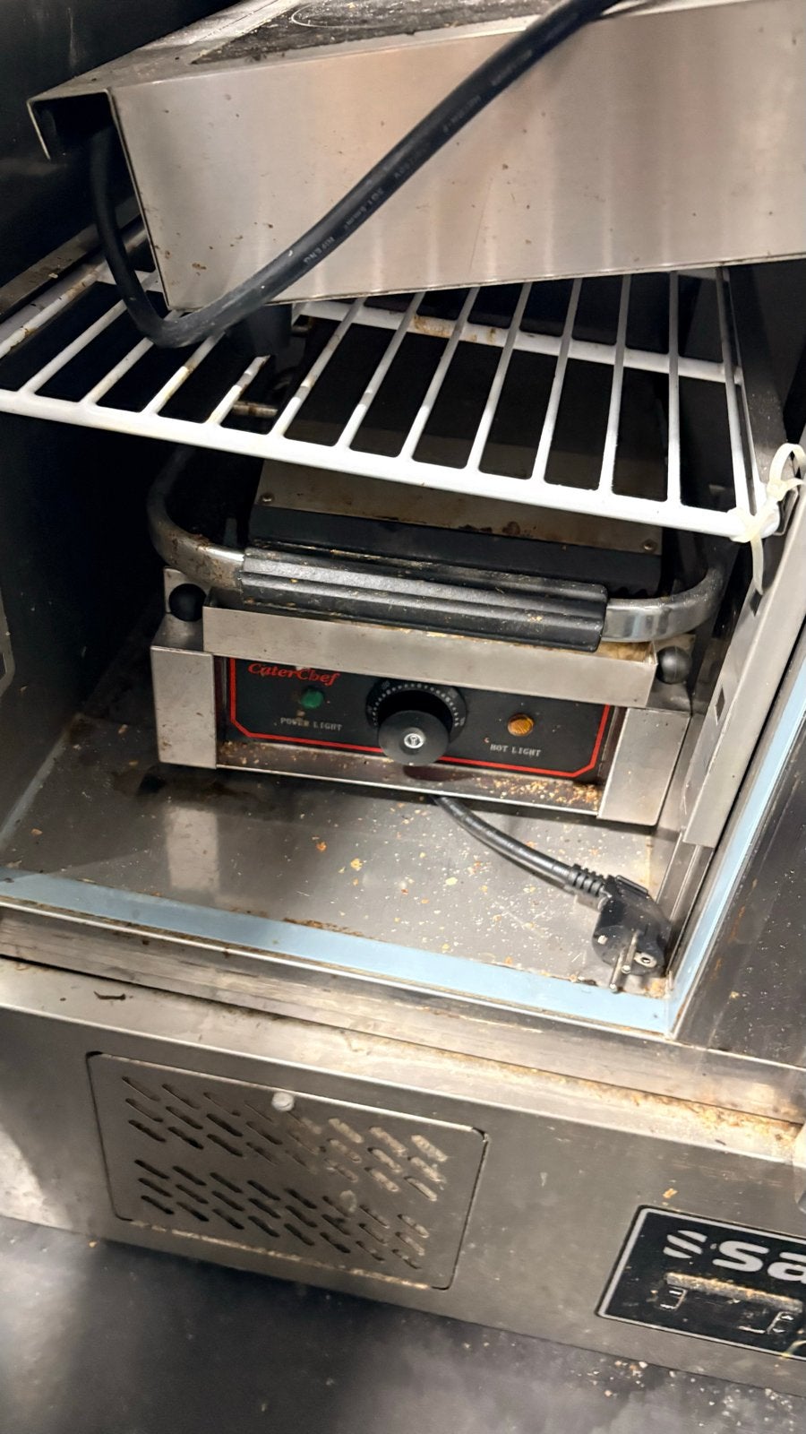 Salad bar met opzet koeling en Hendi apparatuur, Zakelijke goederen, Horeca | Keukenapparatuur, Ophalen, Gebruikt, Koelen en Vriezen