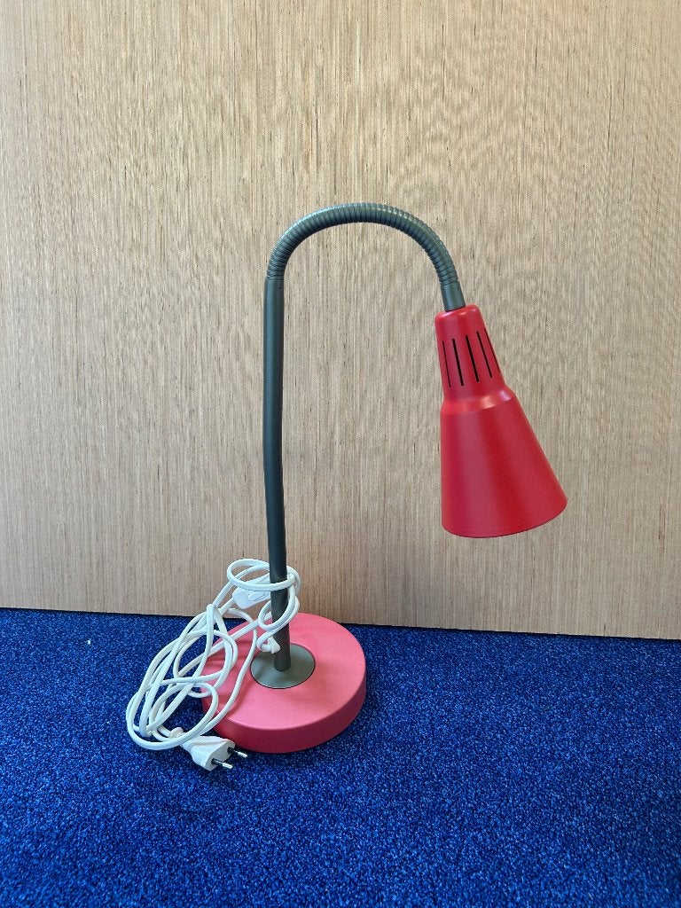 Leuke rode IKEA Kvart bureaulamp, Bureaulamp, Scandinavisch, E14 (klein), Ophalen of Verzenden