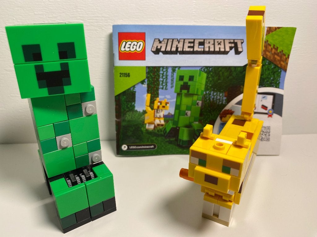 Lego Minecraft 21156, Ophalen of Verzenden, Zo goed als nieuw, Lego