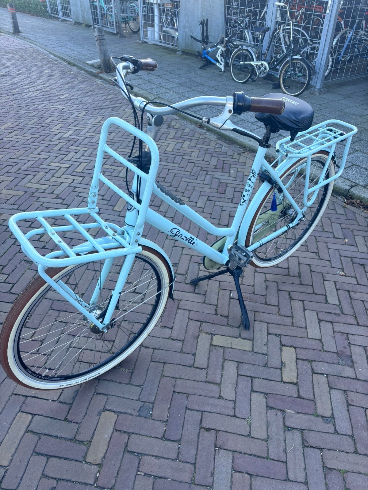 Mooie Gazelle Miss Grace damesfiets – 28”, Fietsen en Brommers, 56 cm of meer, Ophalen, Zo goed als nieuw, Versnellingen