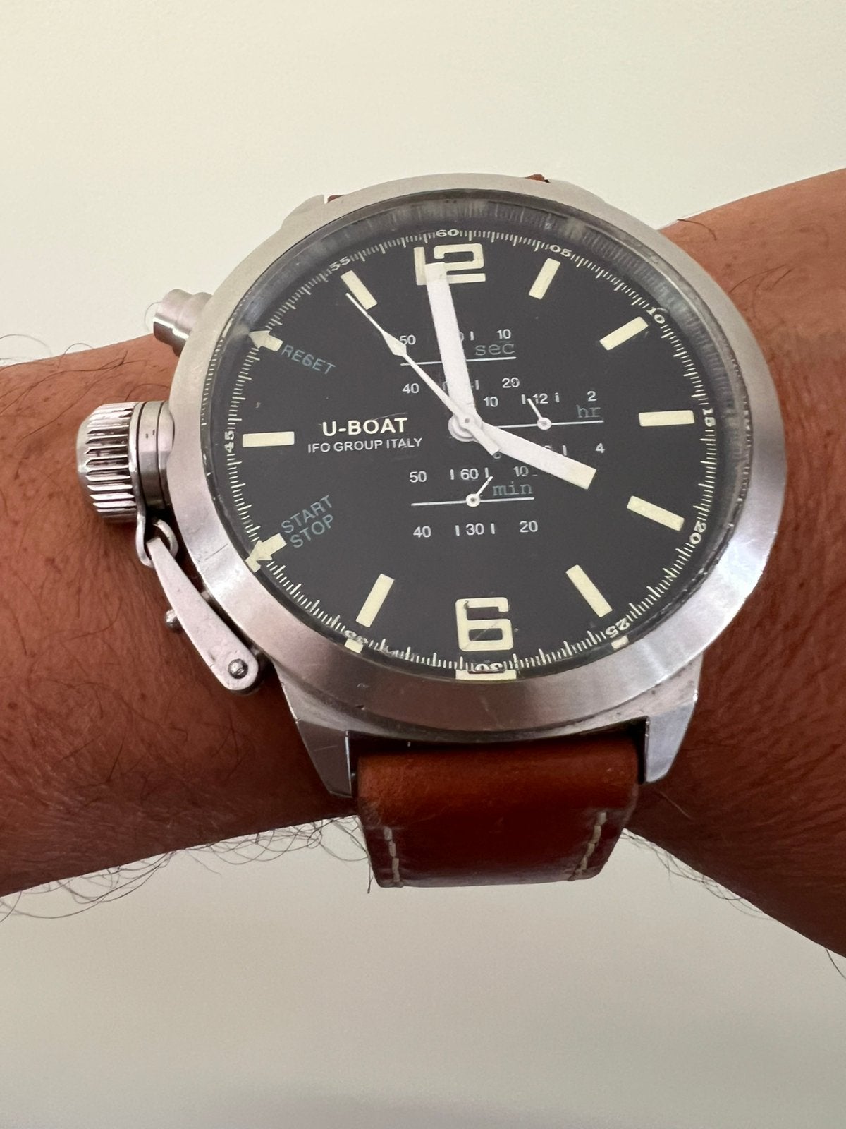 U-BOAT Classico Limited Edition, Overige merken, Staal, Met bandje, Verzenden
