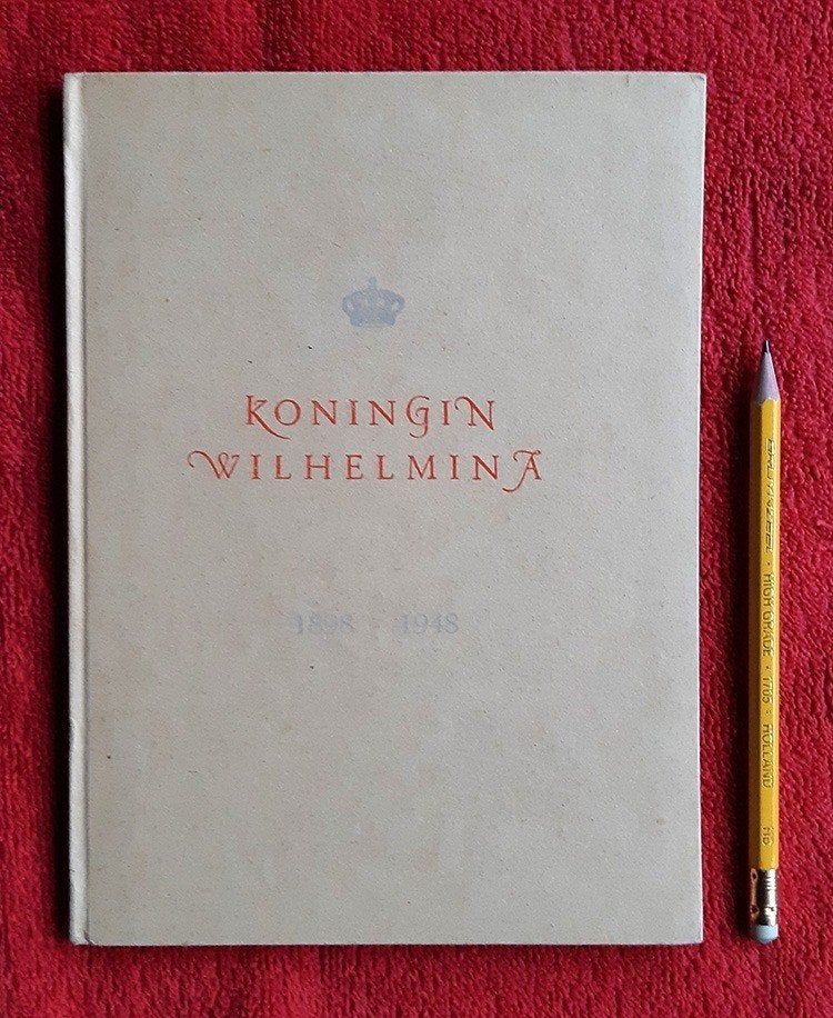 Koningin Wilhelmina 1898 – 1948. Gelegenheidsuitgave., Verzamelen, Ophalen of Verzenden, Gebruikt, Nederland, Tijdschrift of Boek