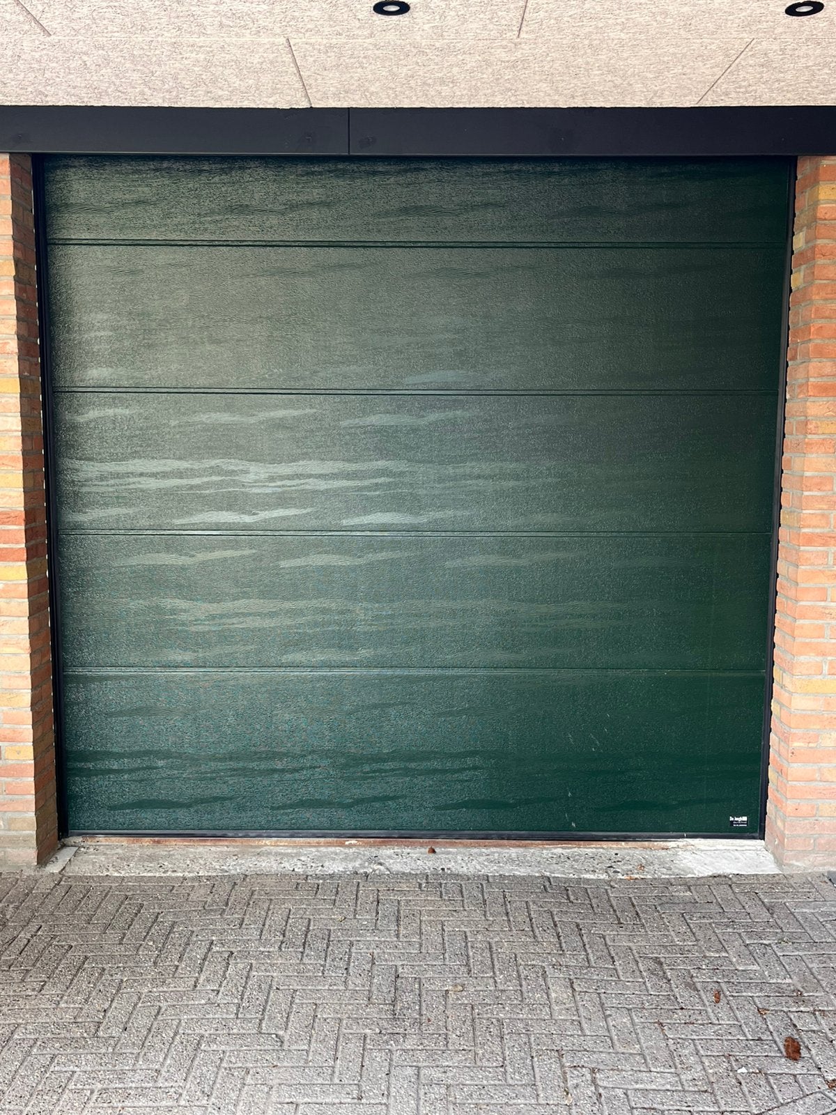 Electrische sectionaal deur garagedeur roldeur, Ophalen, Gebruikt, Garagedeur, 120 cm of meer