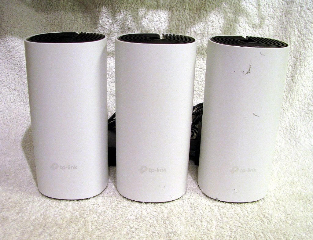 TP link M4 M4R v2.0 Deco 3 delige mesh wifi set, Computers en Software, Ophalen, Gebruikt, Router, TP-Link Deco