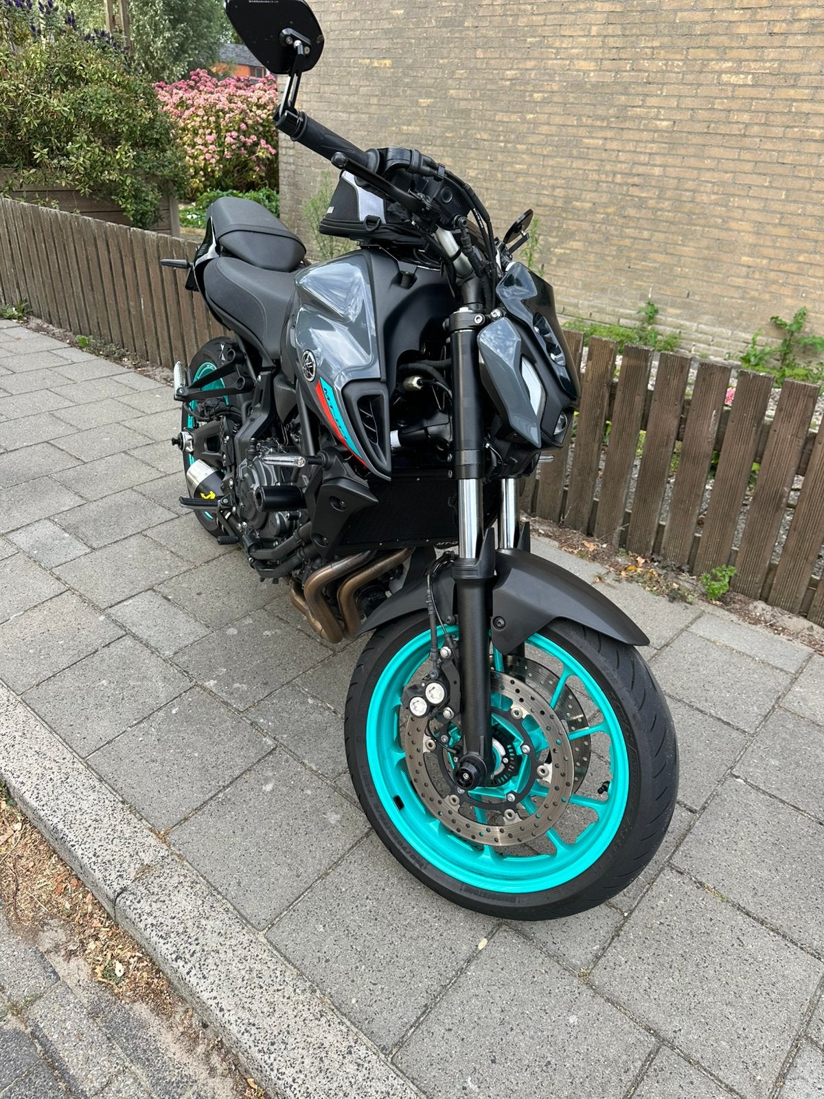 Yamaha mt07 (a2 35kw arrow uitlaat!!), 700 cc, 2 cilinders, Occasion, Particulier