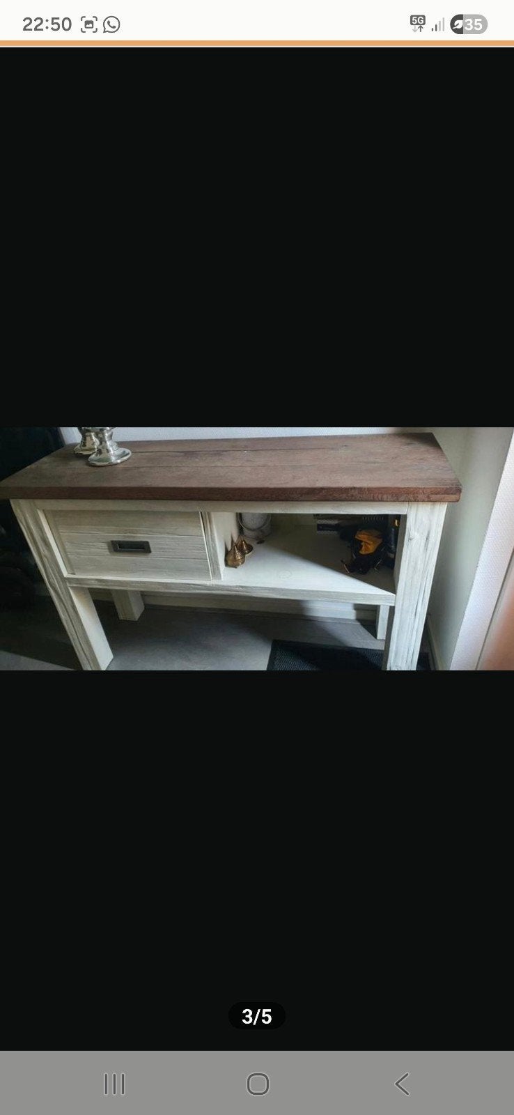 Dressoir, Ophalen