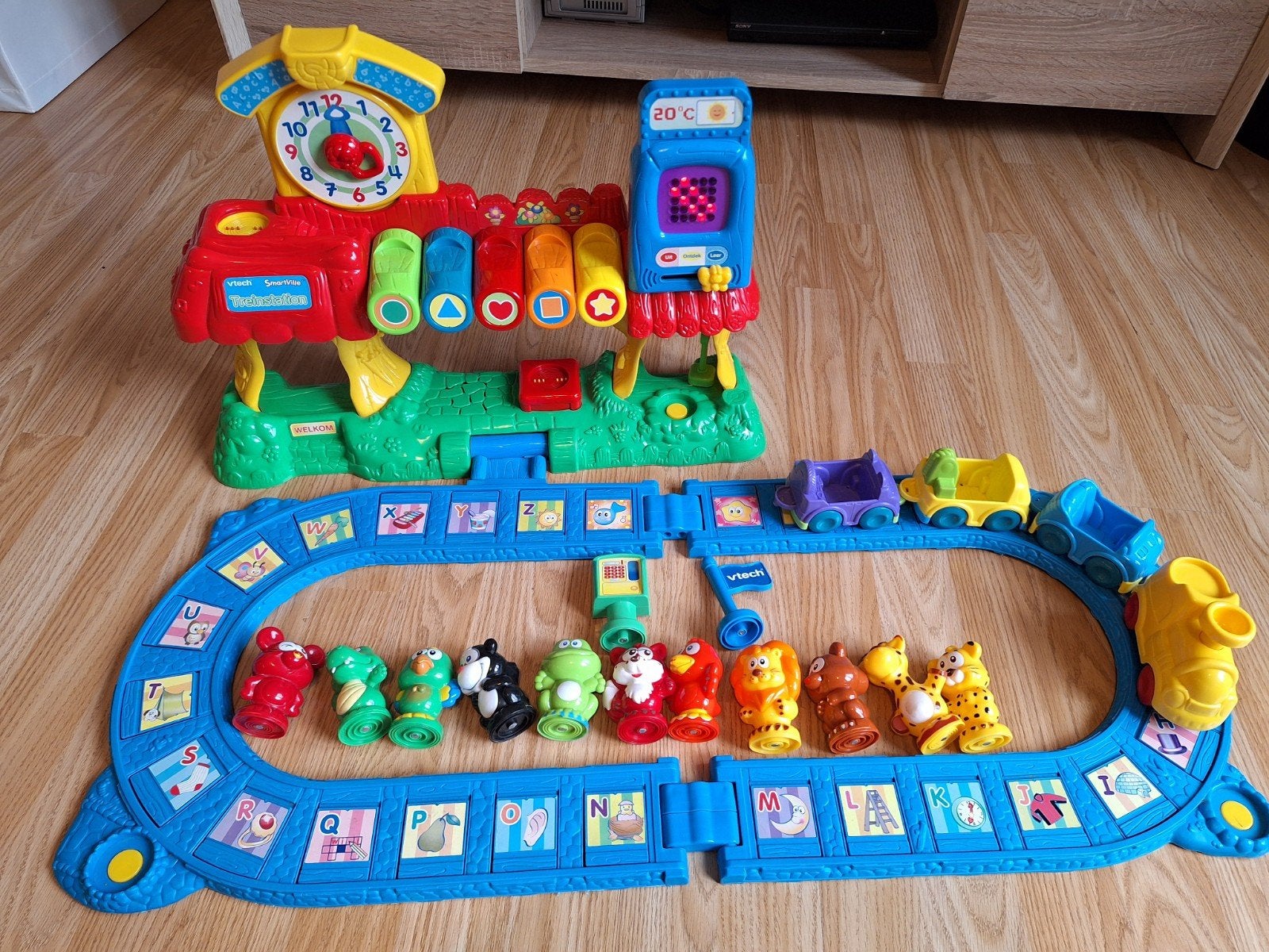 VTech SmartVille Alfabet Treinstation, Ophalen, Gebruikt, 2 tot 4 jaar