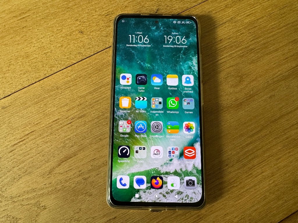5G Wifi 6 Xiaomi Mi Poco F3 128 GB "The Real Beast" telefoon, Telecommunicatie, Overige modellen, Ophalen of Verzenden, Zo goed als nieuw