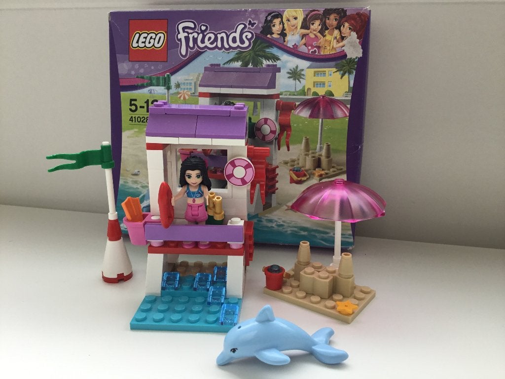 Lego Friends 41028 - Emma's reddingspost, Inclusief instructies, Gebruikt, Lego, Friends