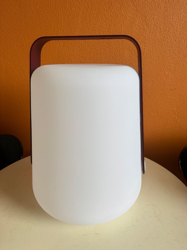 Fermob buitenlamp, Ophalen, Zonne-energie, Kunststof, Staande lamp