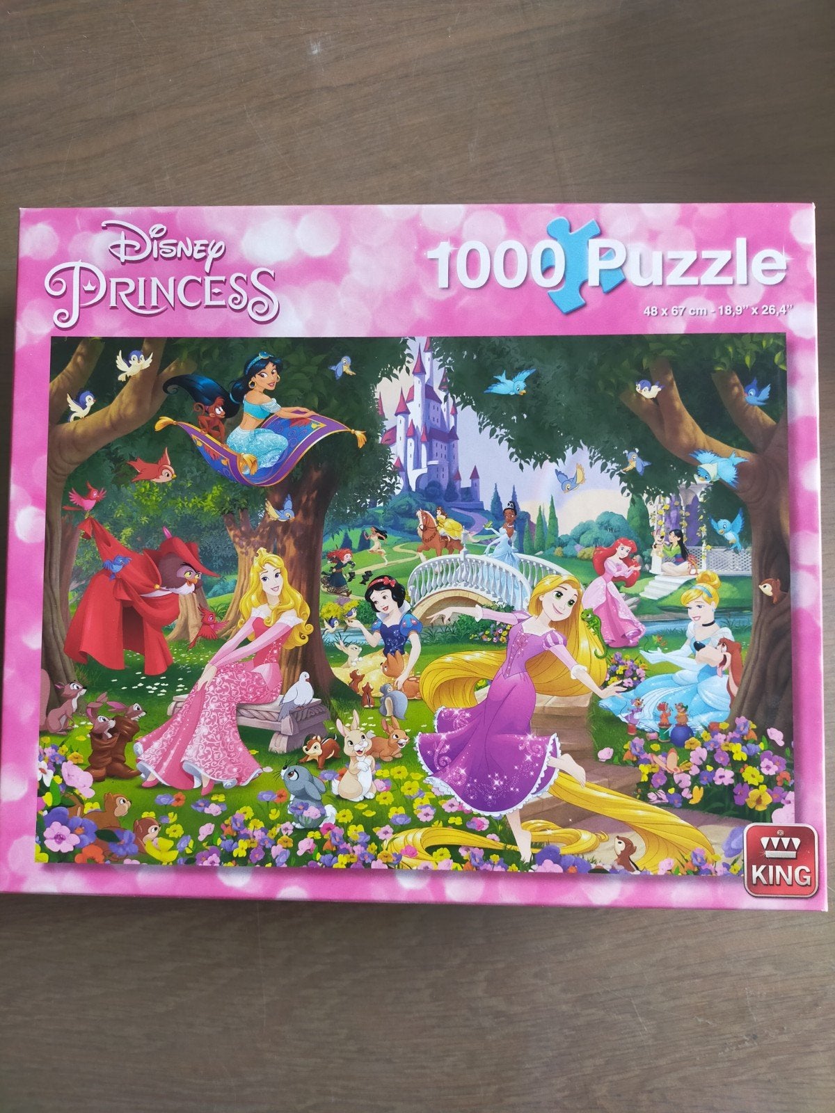 Disney Princess 1000 Stukjes Legpuzzel - King, Ophalen of Verzenden, Zo goed als nieuw