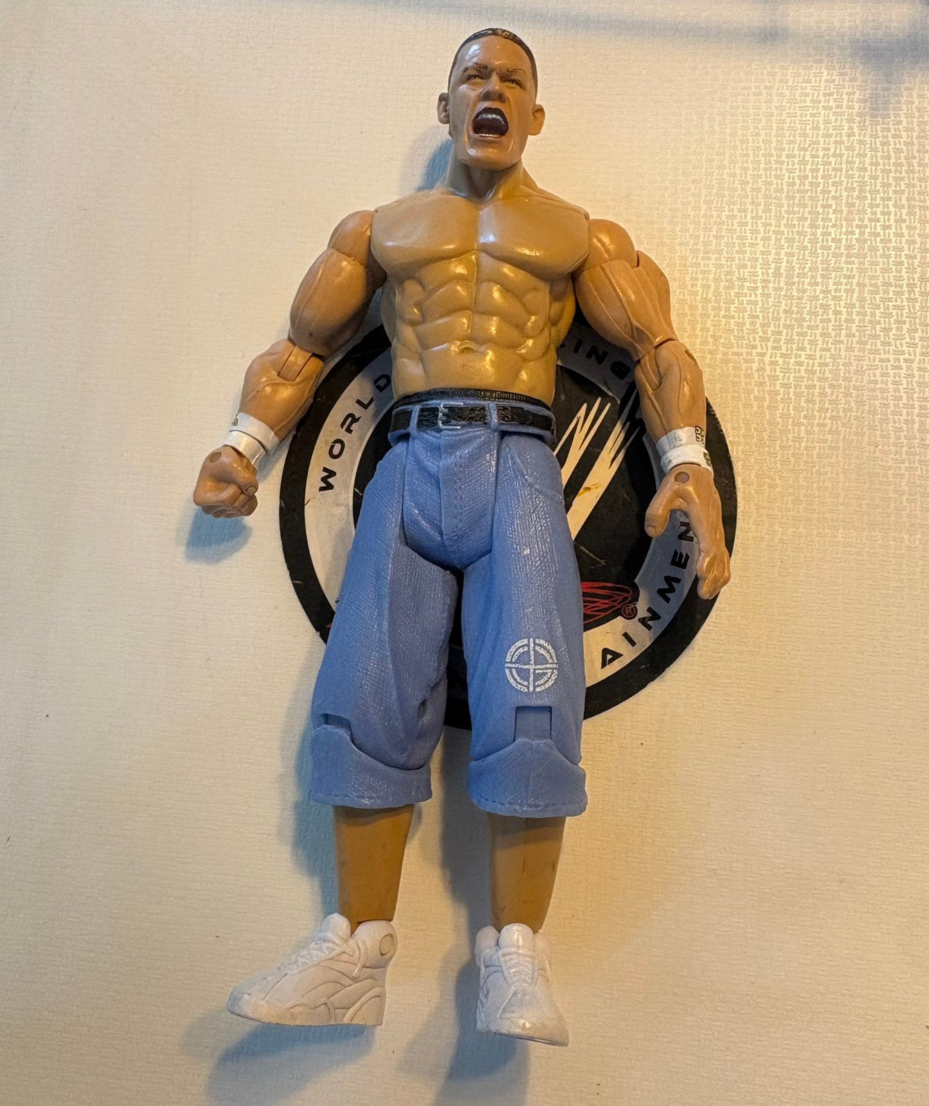 WWE John Cena jakks pacific 2003 worstelen, Ophalen of Verzenden, Zo goed als nieuw