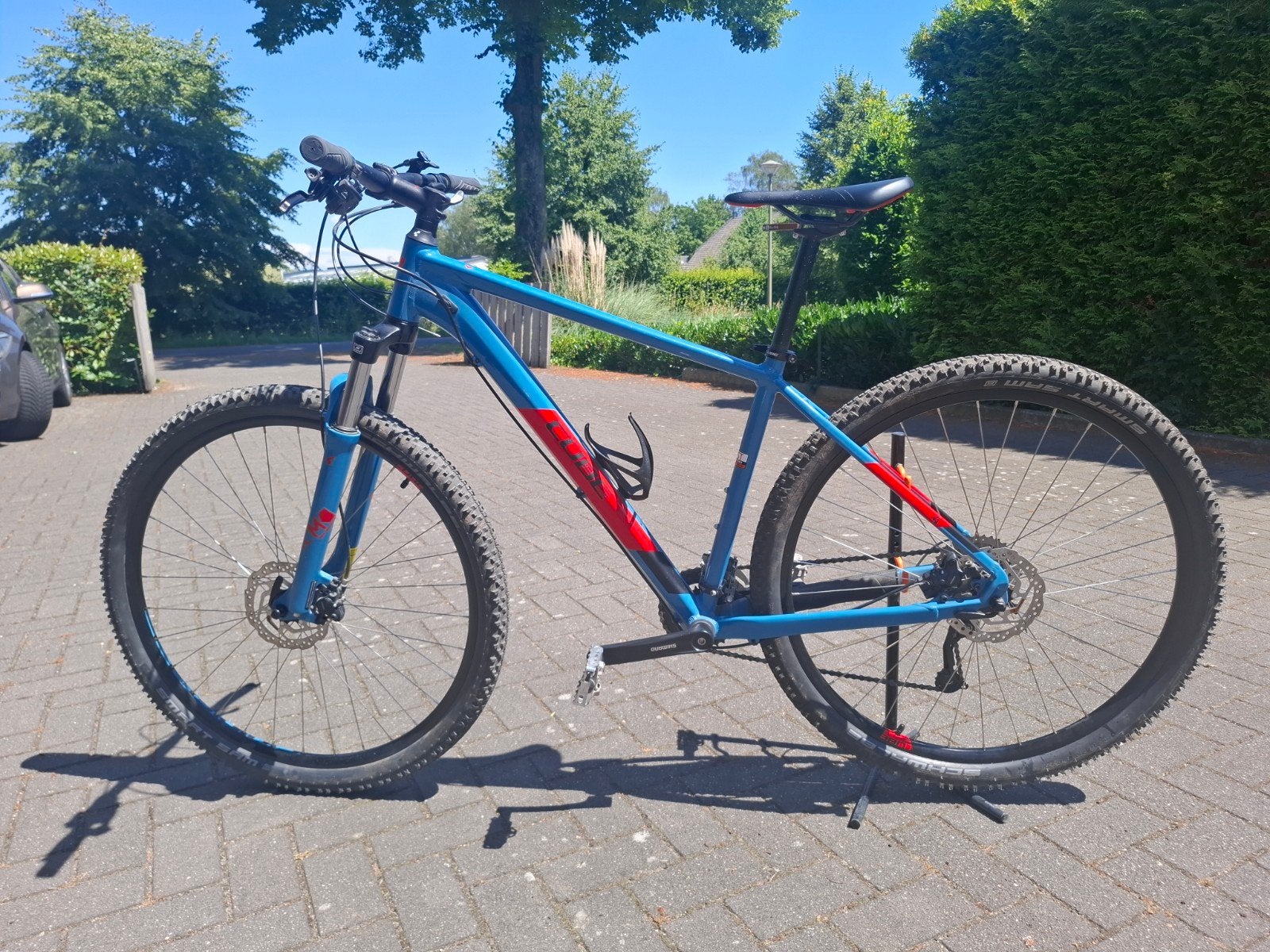 Cube mountainbike aim ex. 29 inch wielen, Fietsen en Brommers, Hardtail, Heren, Zo goed als nieuw, Schijfrem