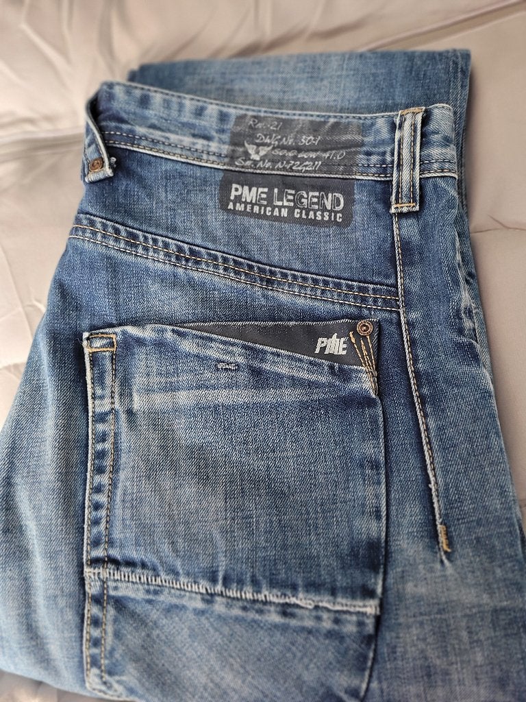Blauwe heren jeans van PME Legend, Blauw, Ophalen of Verzenden, PME Legend, W33 - W34 (confectie 48/50)