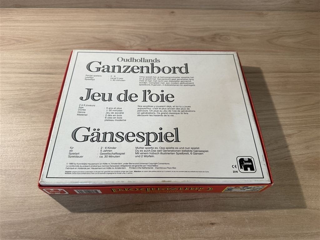 Oud Hollands Ganzenbord - s6042, Verzenden, Zo goed als nieuw