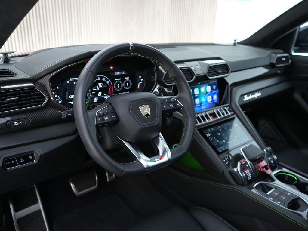 Lamborghini Urus S 4.0 666pk V8 |BTW-auto|PPF|Akrapovic|kera, Auto's, Lamborghini, Automaat, Urus, Zwart, Leder