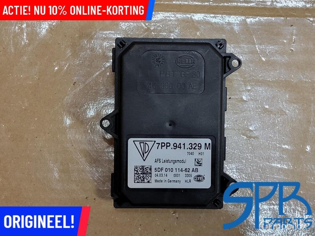 Audi Q3 8U A3 8V AFS MODULE 7PP941329M BOCHTENMODULE PORSCHE, Gebruikt, Porsche, Ophalen of Verzenden, AUDI
