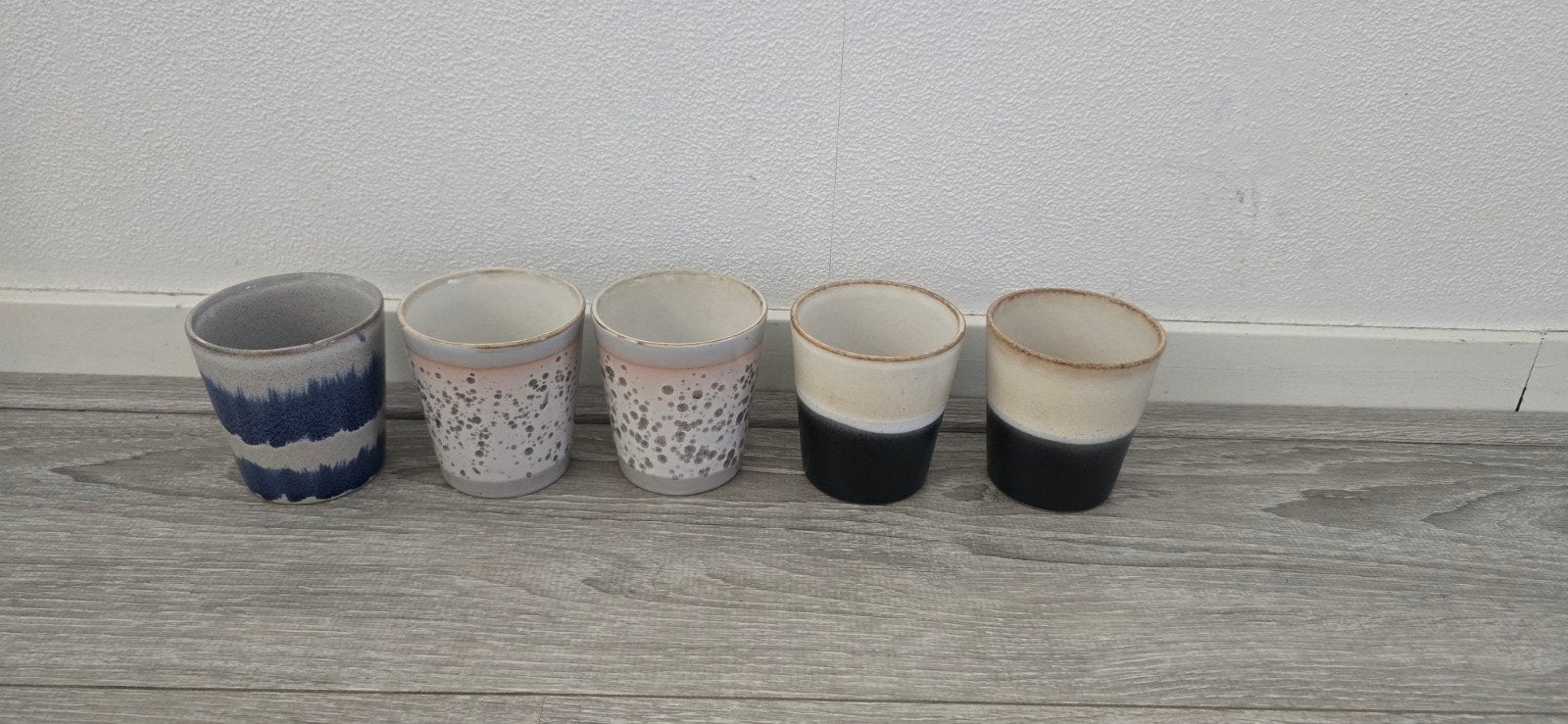 HK Living koffie kopjes, Keramiek, Ophalen of Verzenden, Zo goed als nieuw, Overige stijlen