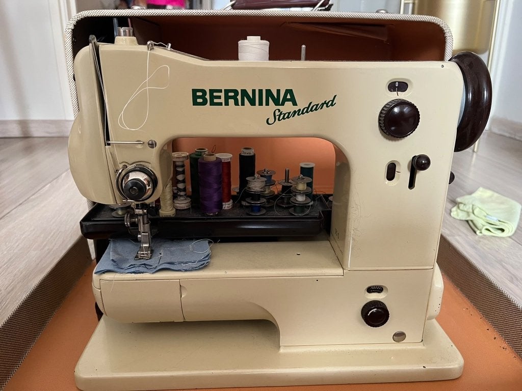 Bernina Naaimachine Standaard 125 S (vintage), Ophalen, Gebruikt, Naaimachine, Bernina