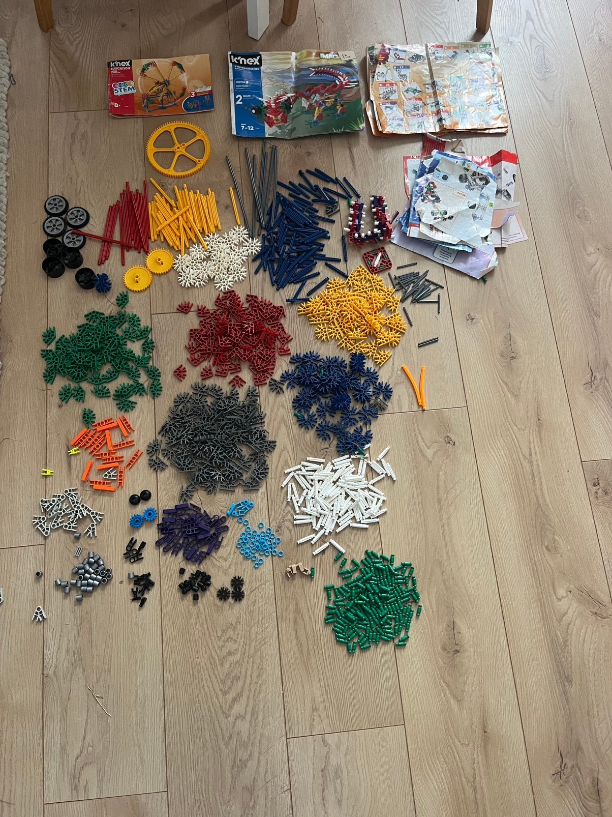 K’nex , losse onderdelen. Veel., Ophalen of Verzenden, Gebruikt, K'nex