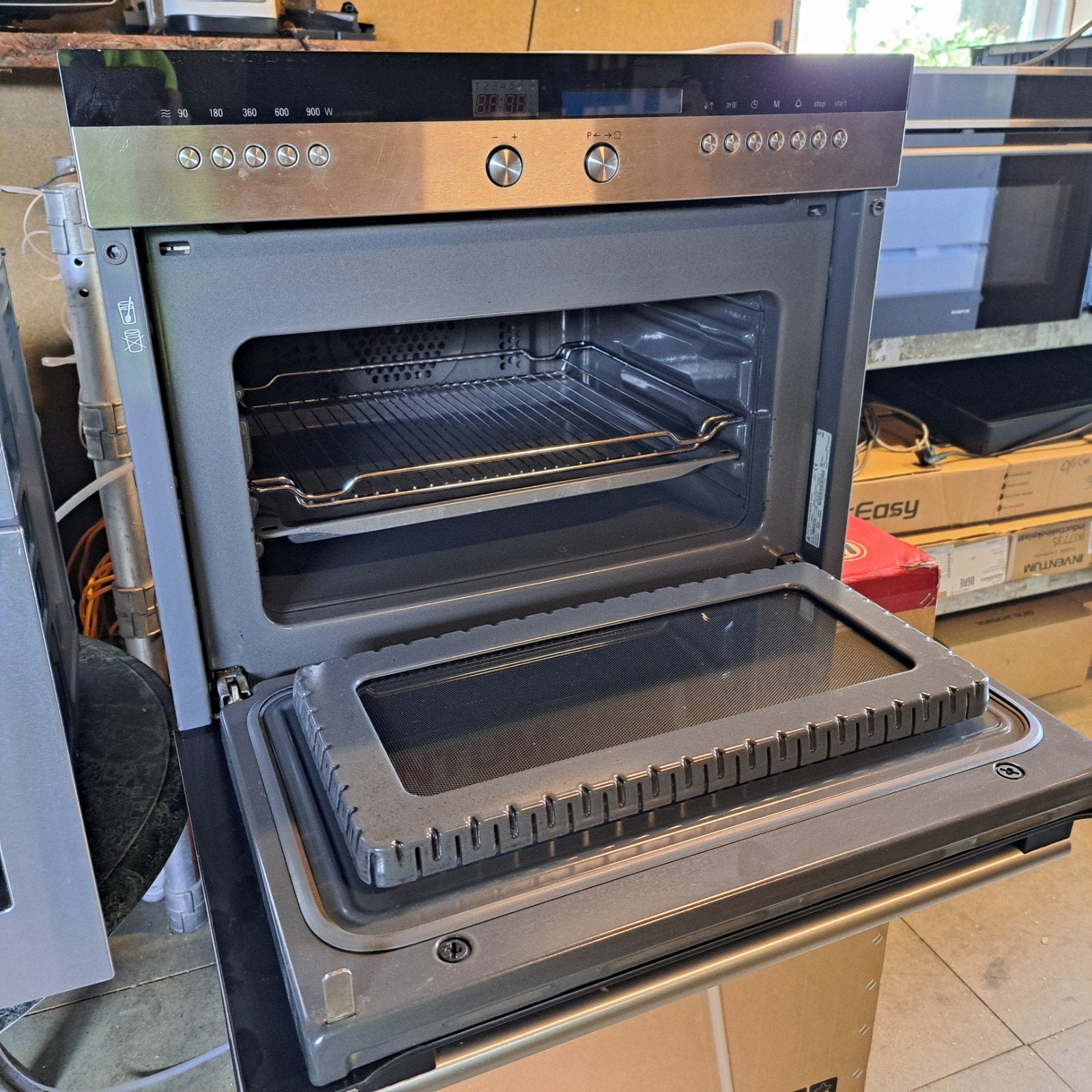 Meerdere SIEMENS 45cm inbouwhoge combi OVENS/MAGNETRON/GRILL, Witgoed en Apparatuur, Ophalen, Combimagnetron, Zo goed als nieuw