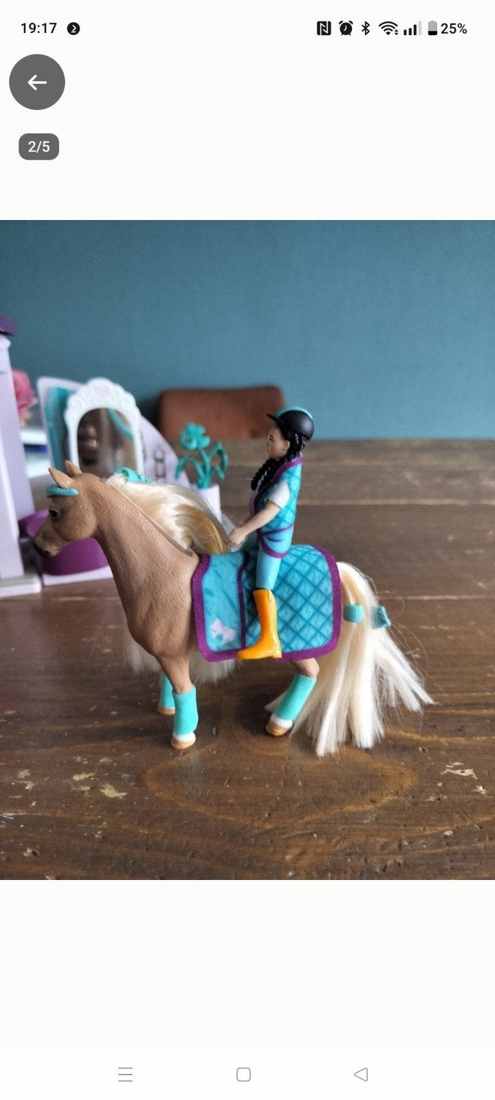 Schleich winkel met accessoires en paard, Ophalen of Verzenden, Gebruikt