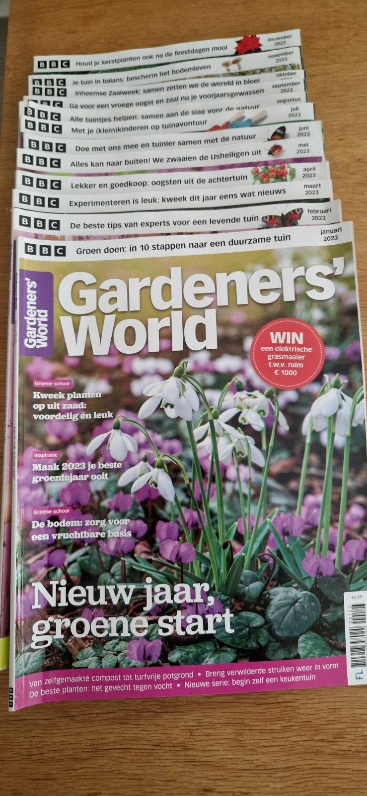 Gardeners' World Magazine - jaargang 2023, Boeken, Ophalen of Verzenden, Gelezen, Overige typen