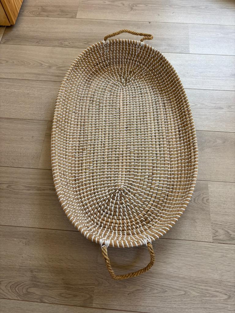 Mooie Verschoonmand / mozesmandje, Ophalen of Verzenden, Zo goed als nieuw, Overige typen