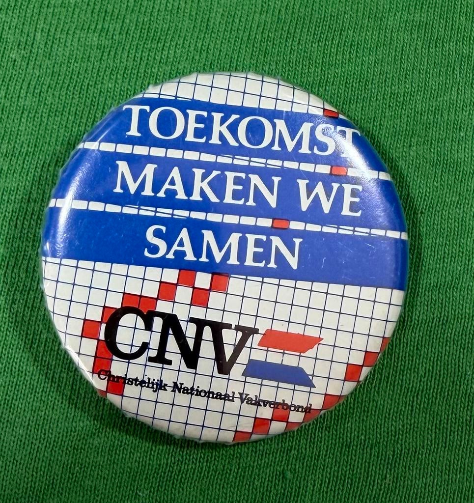 Button CNV, Ophalen of Verzenden, Zo goed als nieuw, Overige onderwerpen